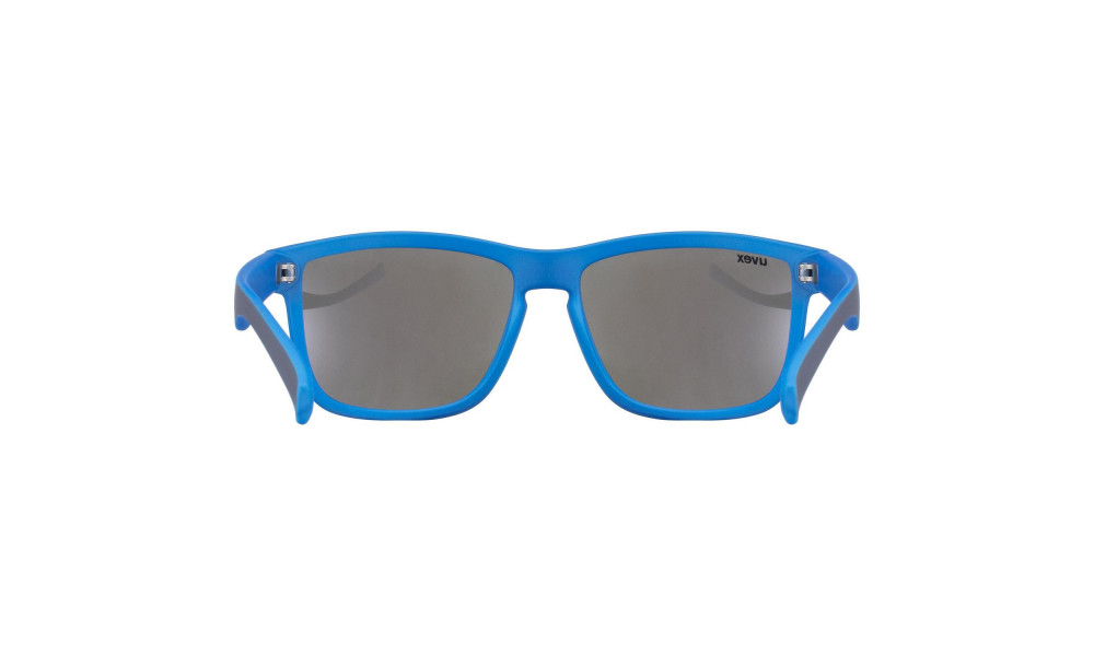 Glasses Uvex lgl 39 grey mat blue / mirror blue - 2