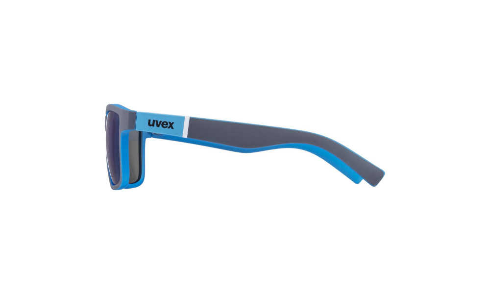 Glasses Uvex lgl 39 grey mat blue / mirror blue - 3