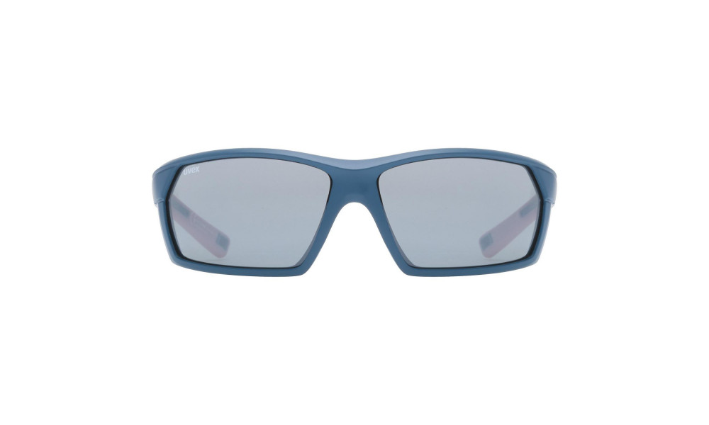 Glasses Uvex Sportstyle 225 blue mat-rose / litemirror silver - 1