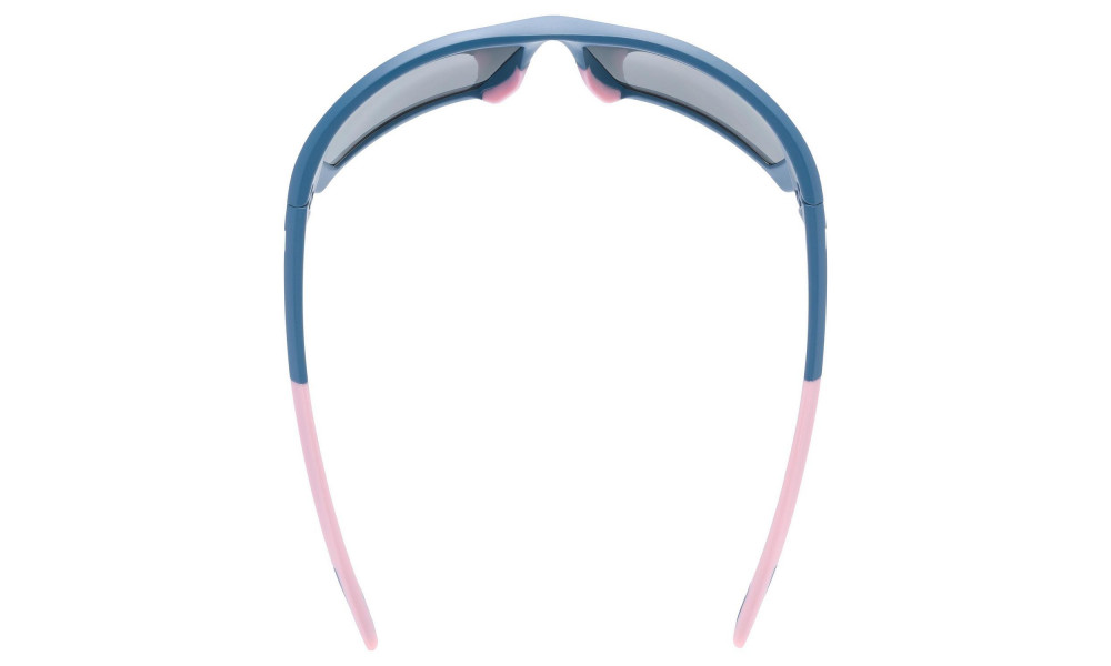 Glasses Uvex Sportstyle 225 blue mat-rose / litemirror silver - 4