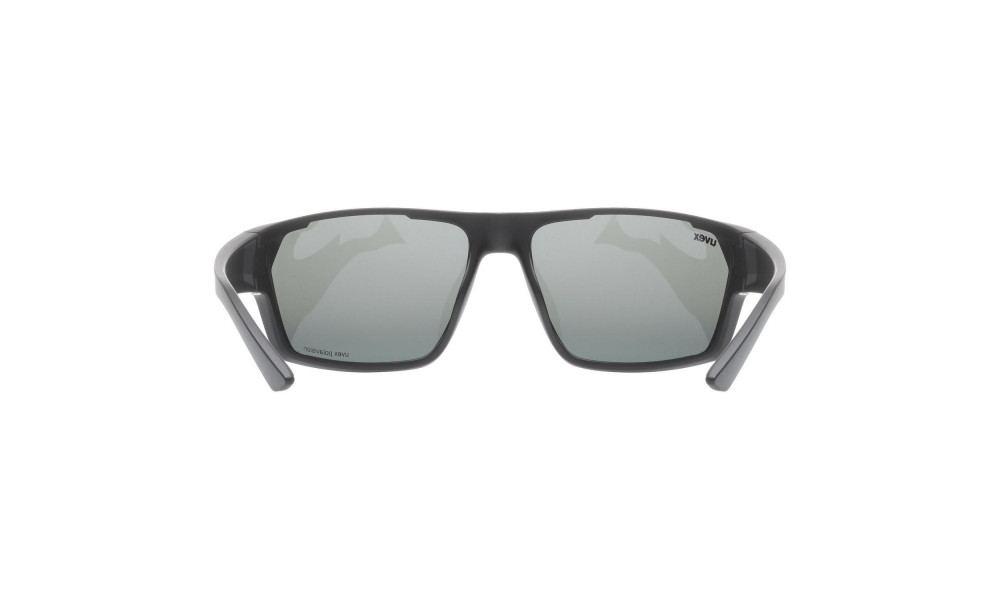 Glasses Uvex Sportstyle 233 P black mat / litemirror silver - 2