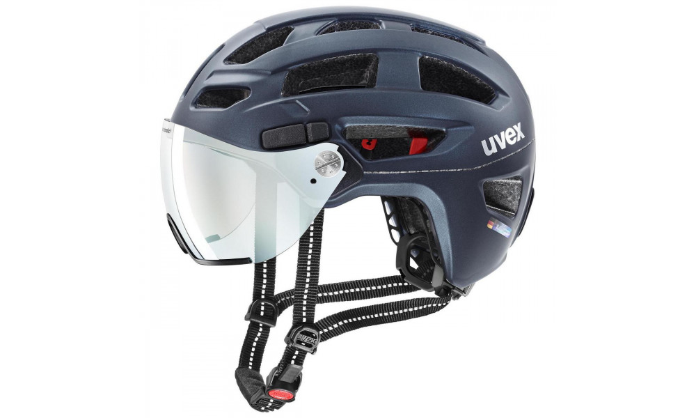 Helmet Uvex Finale visor V deep space mat - 7