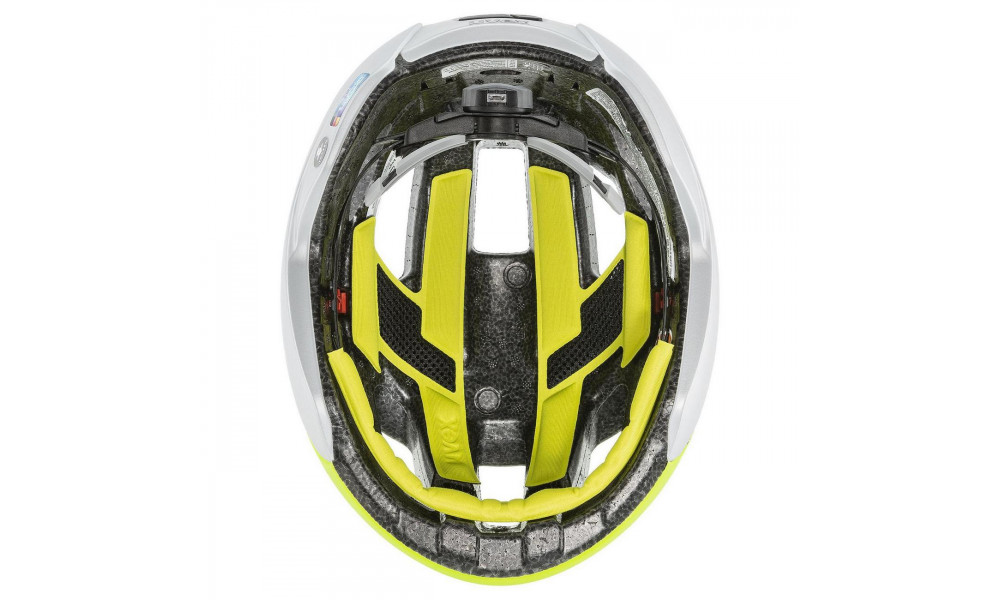 Helmet Uvex Rise cc Tocsen neon yellow-silver mat - 3