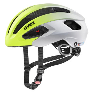 Helmet Uvex Rise cc Tocsen neon yellow-silver mat