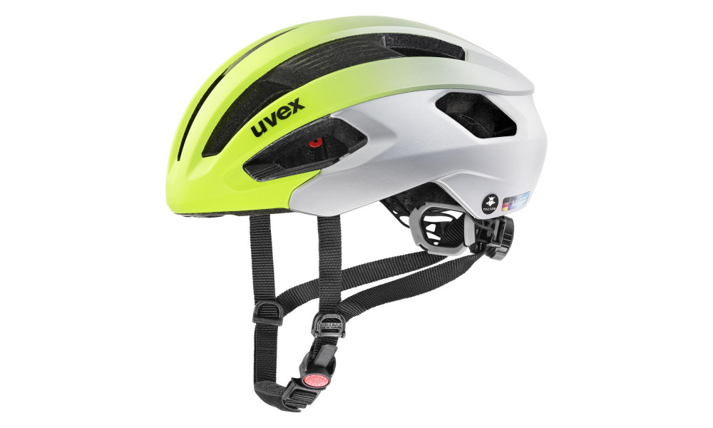 Helmet Uvex Rise cc Tocsen neon yellow-silver mat - 5