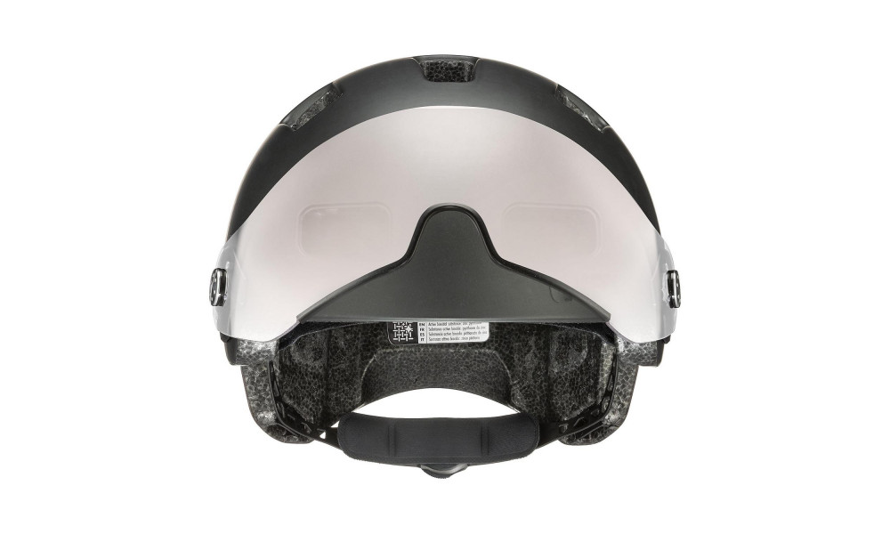 Helmet Uvex Rush visor black-silver mat - 3