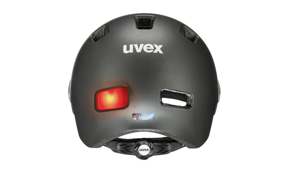 Helmet Uvex Rush visor black-silver mat - 7