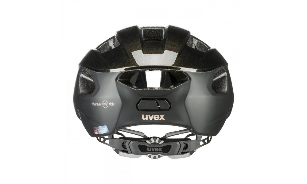 Helmet Uvex Rise cc black goldflakes WE - 4