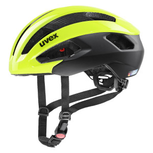 Helmet Uvex Rise cc neon yellow-black mat-52-56CM