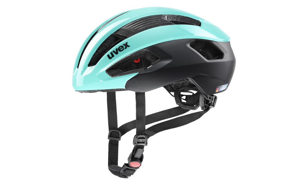 Helmet Uvex Rise cc aqua-black mat - 5