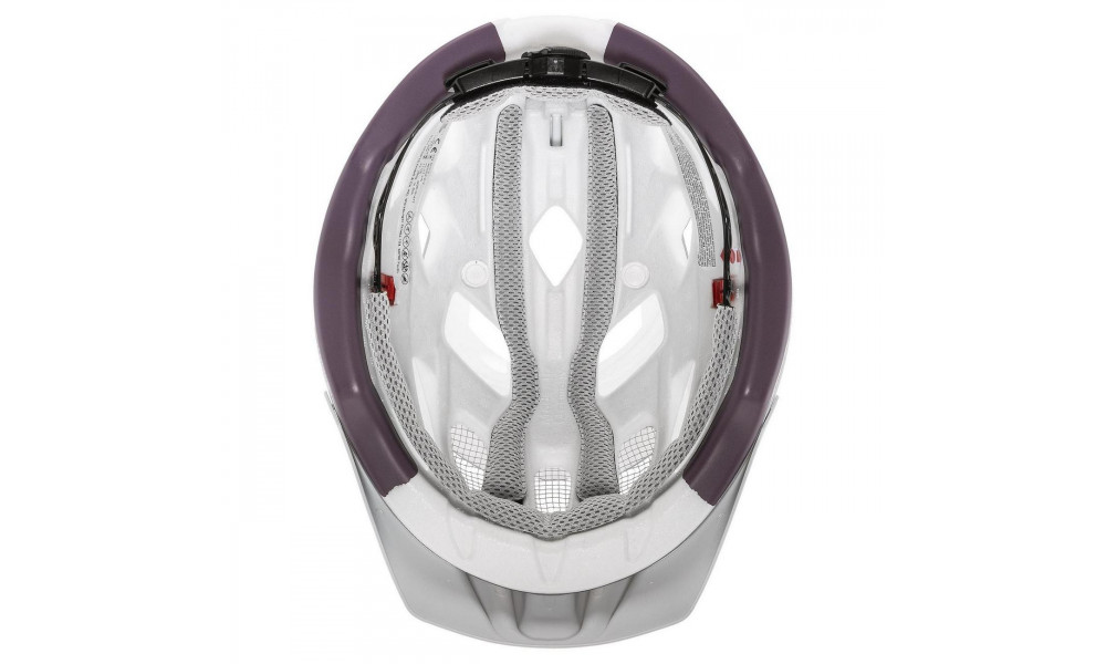 Helmet Uvex City active silver plum mat - 3