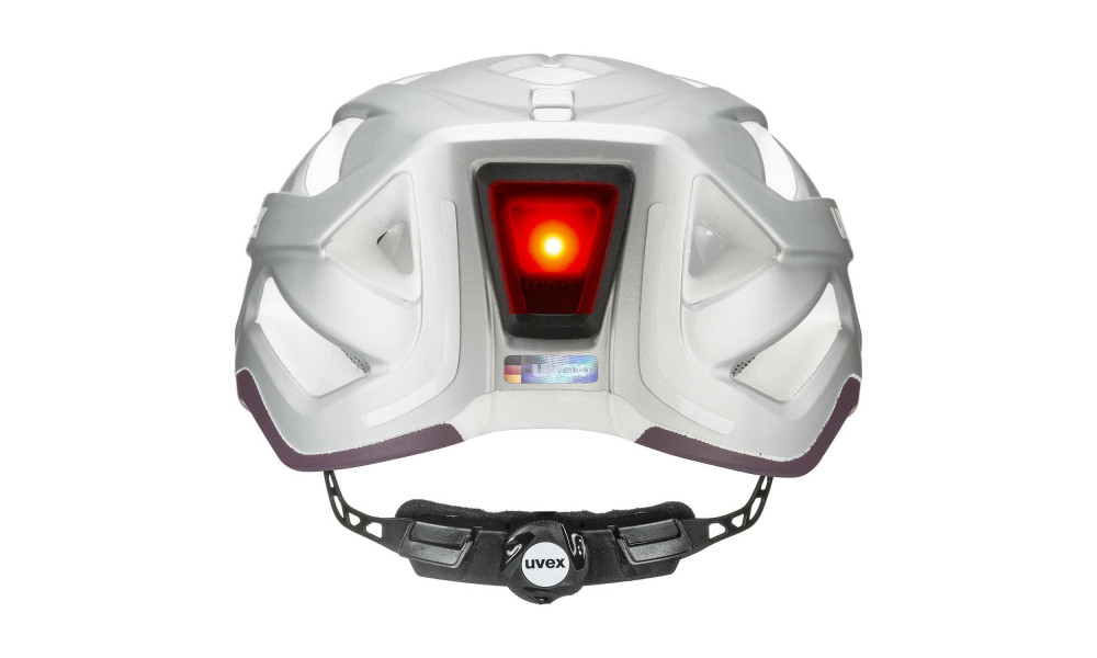 Helmet Uvex City active silver plum mat - 5