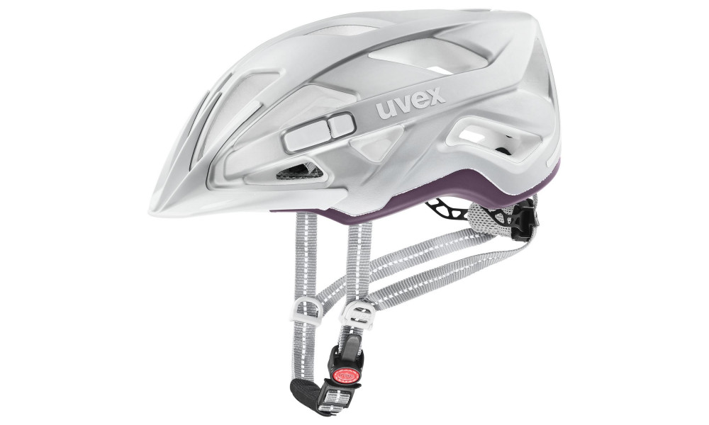 Helmet Uvex City active silver plum mat - 6