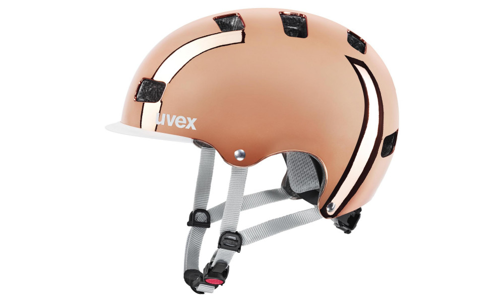 Helmet Uvex hlmt 5 bike pro rosé chrome - 5