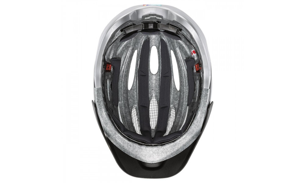 Helmet Uvex True black-silver - 4