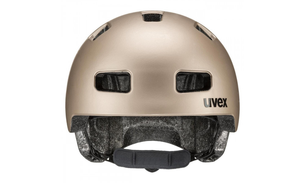 Helmet Uvex City 4 soft gold mat - 3