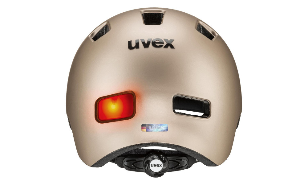 Helmet Uvex City 4 soft gold mat - 6