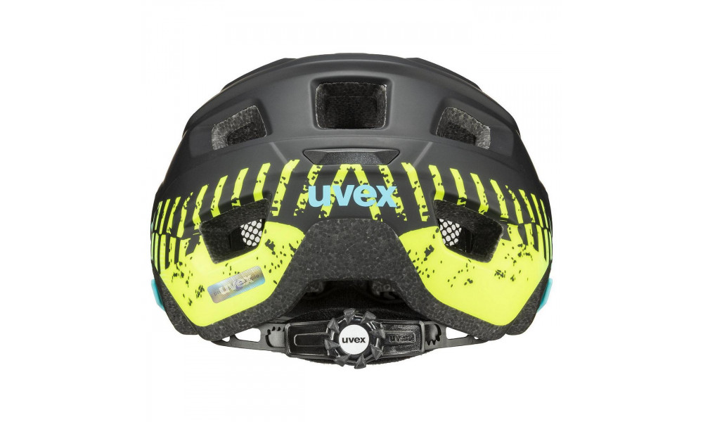 Helmet Uvex Access black aqua lime mat - 4