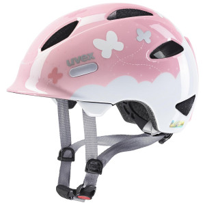 Helmet Uvex Oyo style butterfly pink