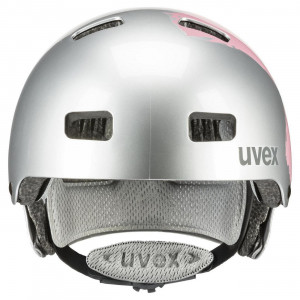Helmet Uvex Kid 3 silver-rosé