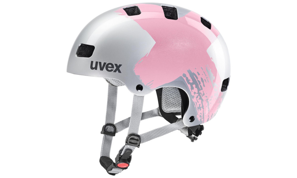 Шлем Uvex Kid 3 silver-rose - 5