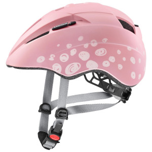 Helmet Uvex Kid 2 cc pink polka dots-46-52CM
