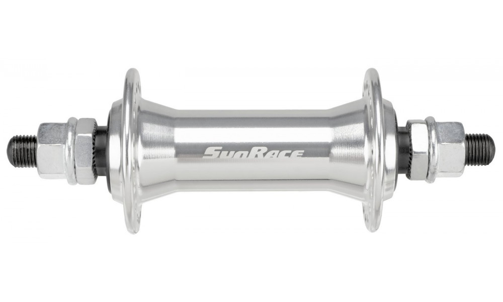 Передняя втулка SunRace HBM45 Alu 36H silver - 2