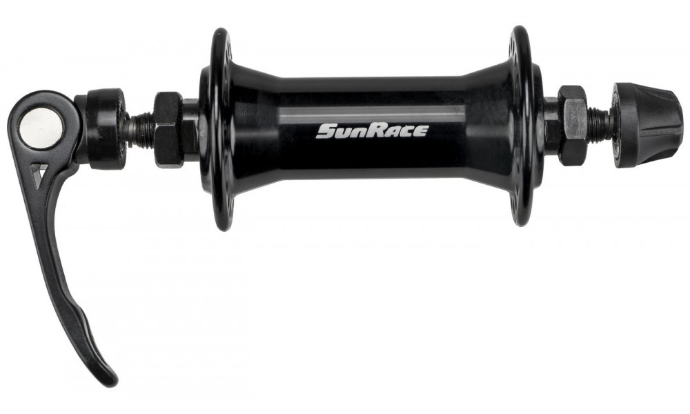 Передняя втулка SunRace HBM45 QR Alu 36H black - 2