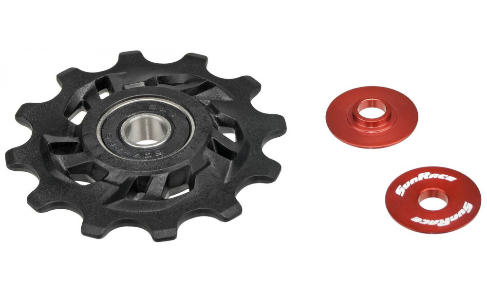 Задний переключатель скоростей pulley SunRace SP857 12T - 1