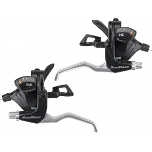 Shifter SunRace STM406 3x7-speed (pair)
