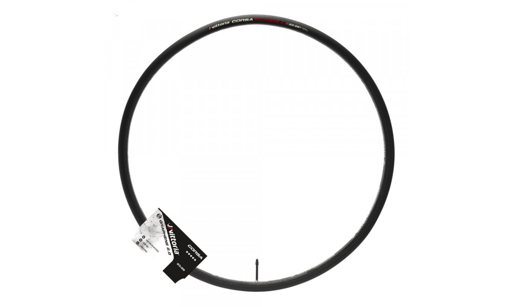 Шина 28" Vittoria Corsa Tubular 25-28 black 