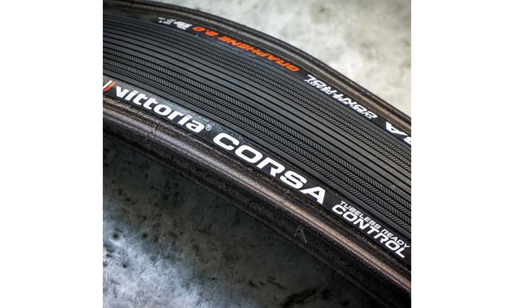 Tire 28" Vittoria Corsa Control TLR Fold 700x28c / 28-622 black - 1