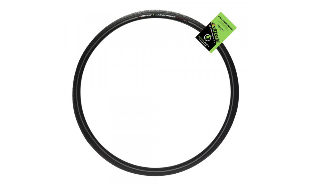 Tire 28" Vittoria e-Randonneur Rigid 700x40c / 42-622 black - 1