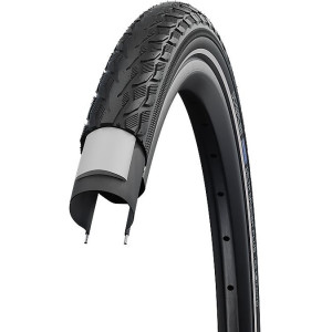 Шина 28" Schwalbe Delta Cruiser Plus HS 431 Active Wired 40-622 / 28x1.50 Black-Reflex