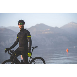 Перчатки Northwave Fast Gel black/yellow fluo