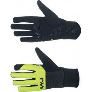 Перчатки Northwave Fast Gel black/yellow fluo