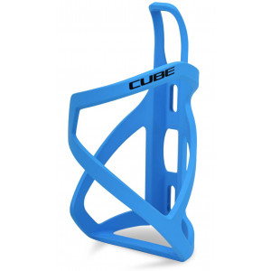 Bottle cage Cube HPP Left-Hand Sidecage matt blue'n'glossy black