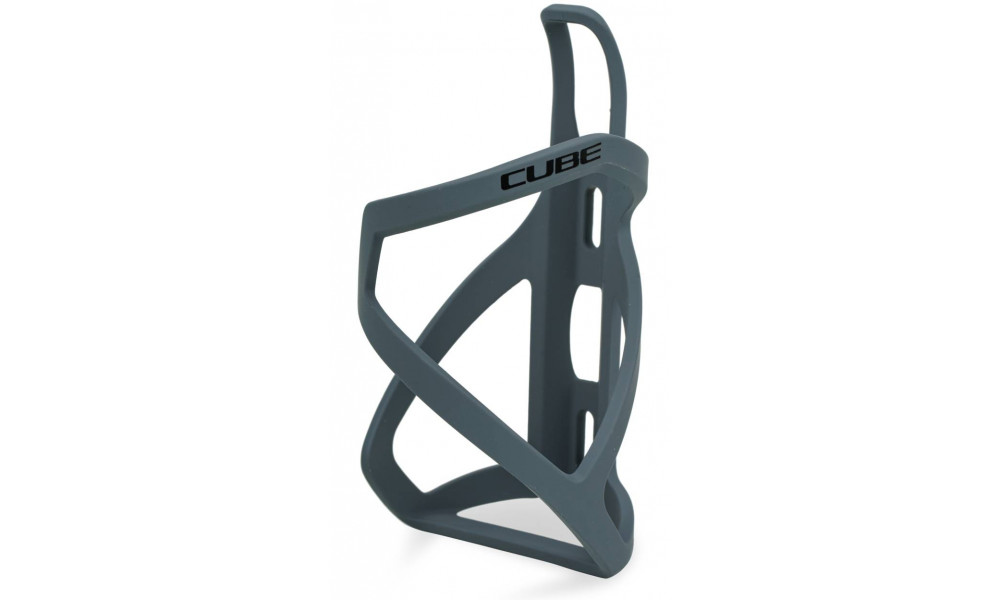 Держатель фляги Cube HPP Left-Hand Sidecage matt grey'n'glossy black 