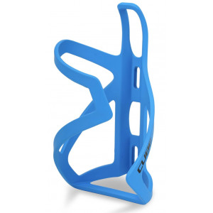 Bottle cage Cube HPP Sidecage matt blue'n'glossy black