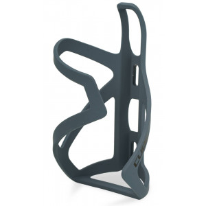 Bottle cage Cube HPP Sidecage matt grey'n'glossy black
