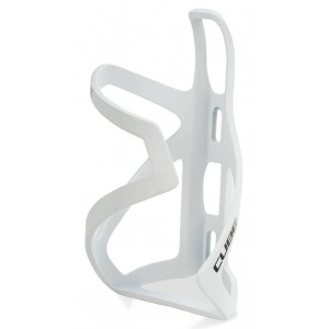 Bottle cage Cube HPP Sidecage matt white'n'glossy black