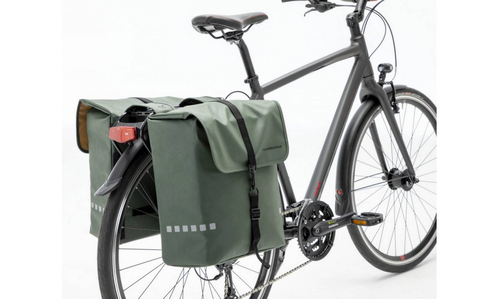 Panniers New Looxs Odense Double 39L green (pair) - 2