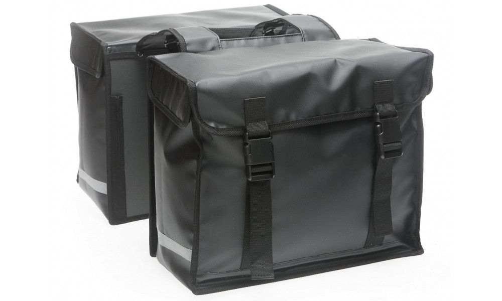 Panniers New Looxs Bisonyl Double 46L dull black (pair) - 1