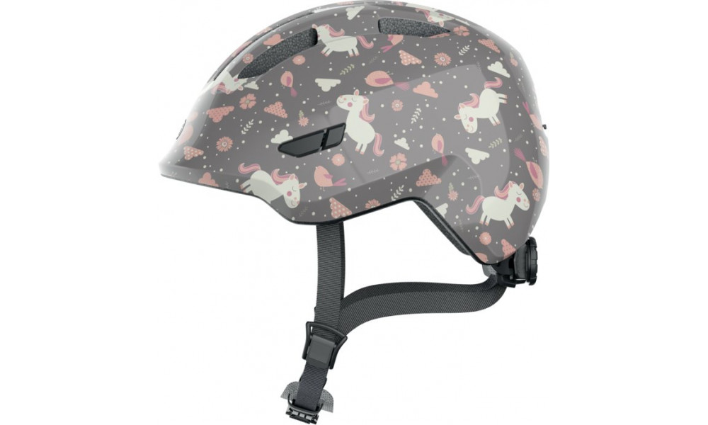 Helmet Abus Smiley 3.0 grey horse - 4