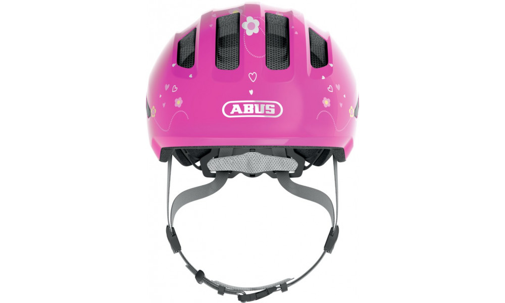 Helmet Abus Smiley 3.0 pink butterfly - 1