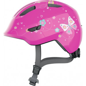 Helmet Abus Smiley 3.0 pink butterfly
