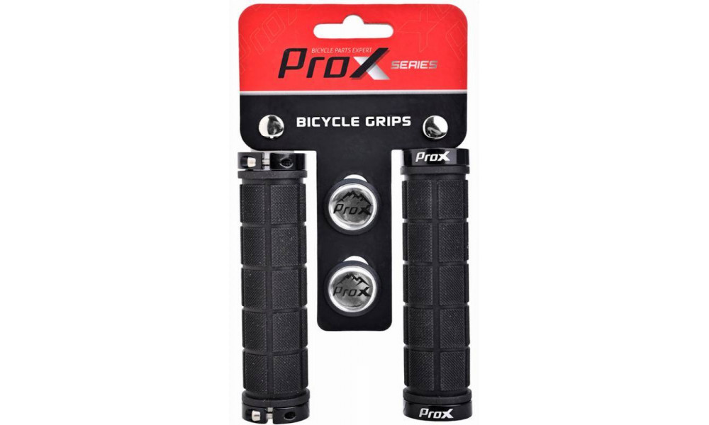 Ручки руля ProX GP-55A 130mm Lock-on black - 1