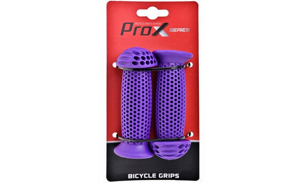 Ручки руля ProX GP-39B 110mm for kids purple - 1