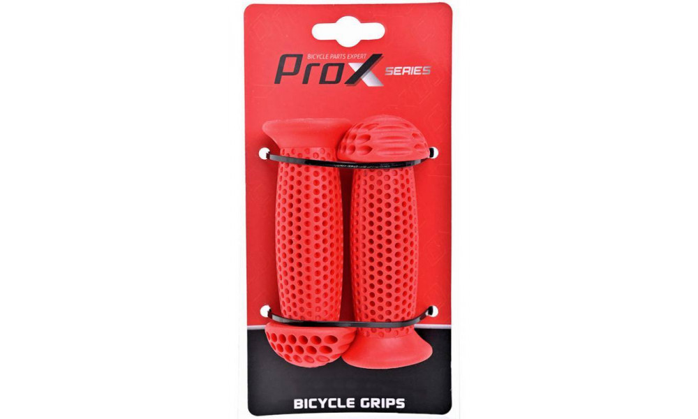 Ручки руля ProX GP-39B 110mm for kids red - 1