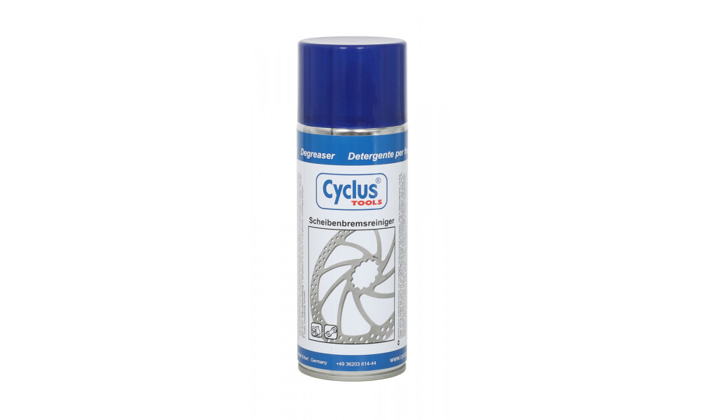 Очиститель тормозных дисков Cyclus Tools 400ml aerosol (710029) 